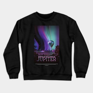 Jupiter Retro Poster Crewneck Sweatshirt